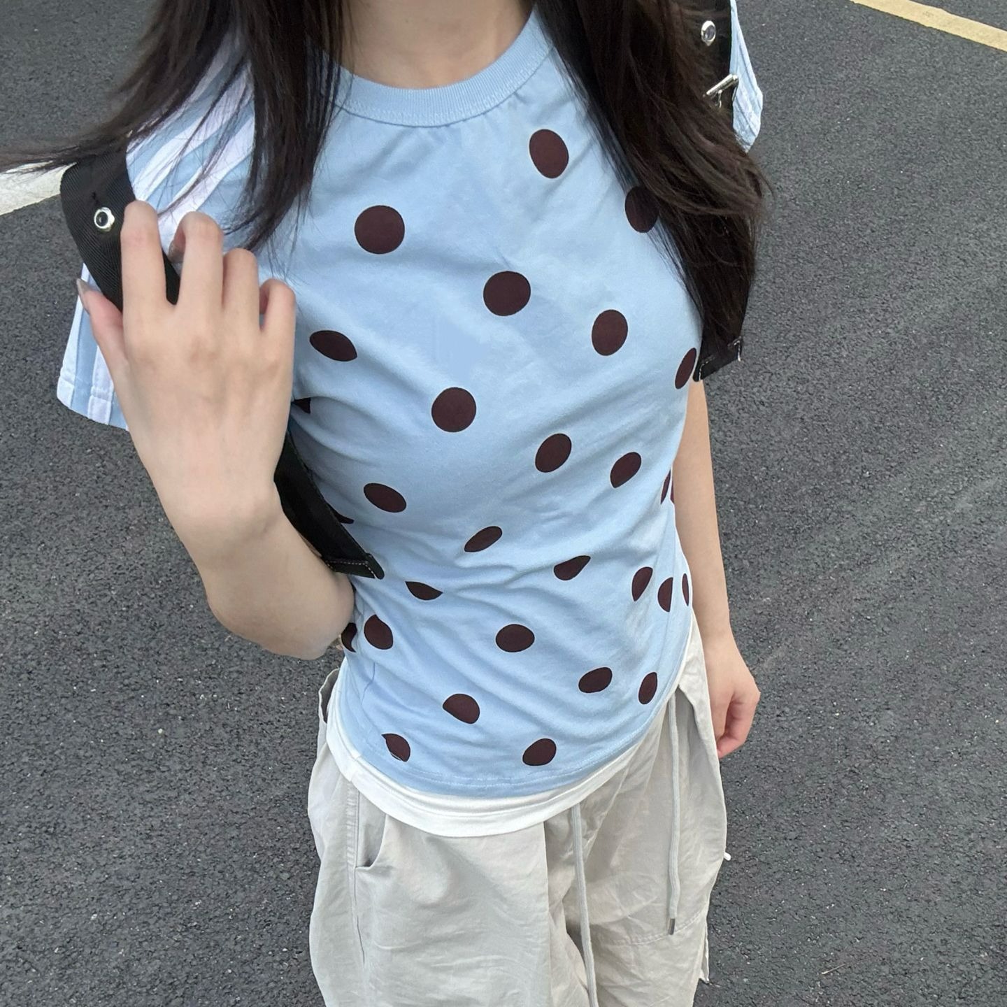 좋은 품질 원본 솜씨 리본 40 220 그램 92 면 8 암모니아 Lun 반팔 티셔츠
