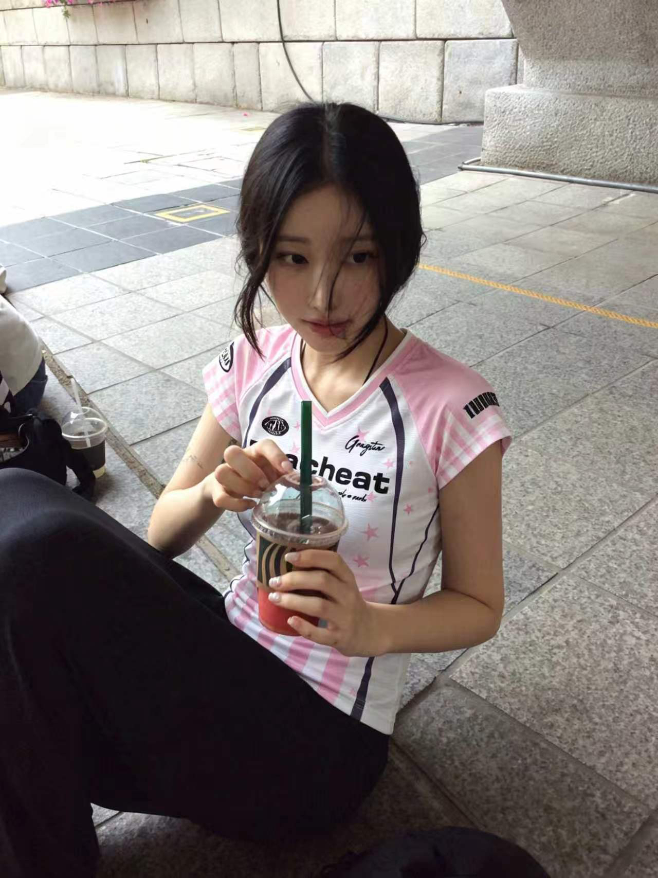 한국 스타일 새로운 여름 다용도 몸매 가꾸기 반팔 티셔츠 맨위 여성