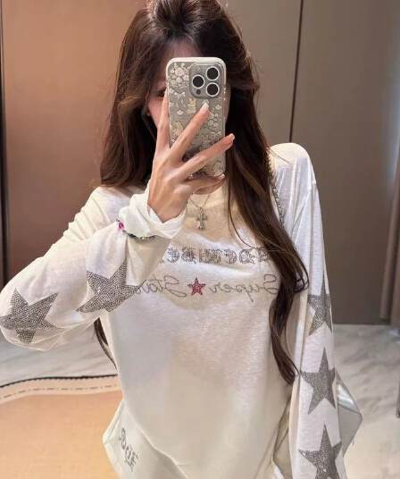 압력 훈련 광저우 눈꽃 면 자외선 차단 블라우스 여성