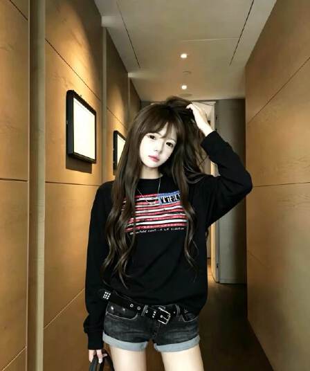 높은 품질 긴팔 티셔츠 21 순면 220 그램 면 이후 패키지 칼라 봄 가을 새로운 라운드 넥 프린트 맨위