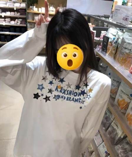 소매 있음 리브 긴팔 티셔츠 21 순면 220 그램 면 이후 패키지 칼라 새로운 라운드 넥 프린트 맨위
