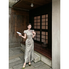 批发实拍实价 新中式设计感旗袍连衣裙