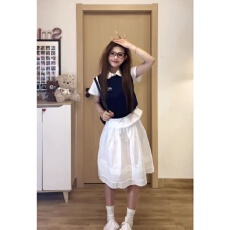 批发韩系气质休闲<b class='q'>运动服</b>套装女夏季2025新款<b class='q'>衬衫</b>短袖背心半身裙三件套