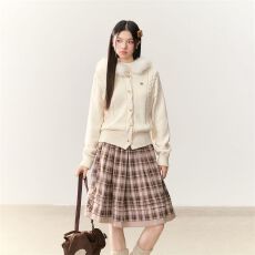 批发<b class='q'>北极</b><b class='q'>绒</b>【腈纶35%锦纶40%PBT25%】毛<b class='q'>绒</b>连帽毛衣外套女麻花针织开衫