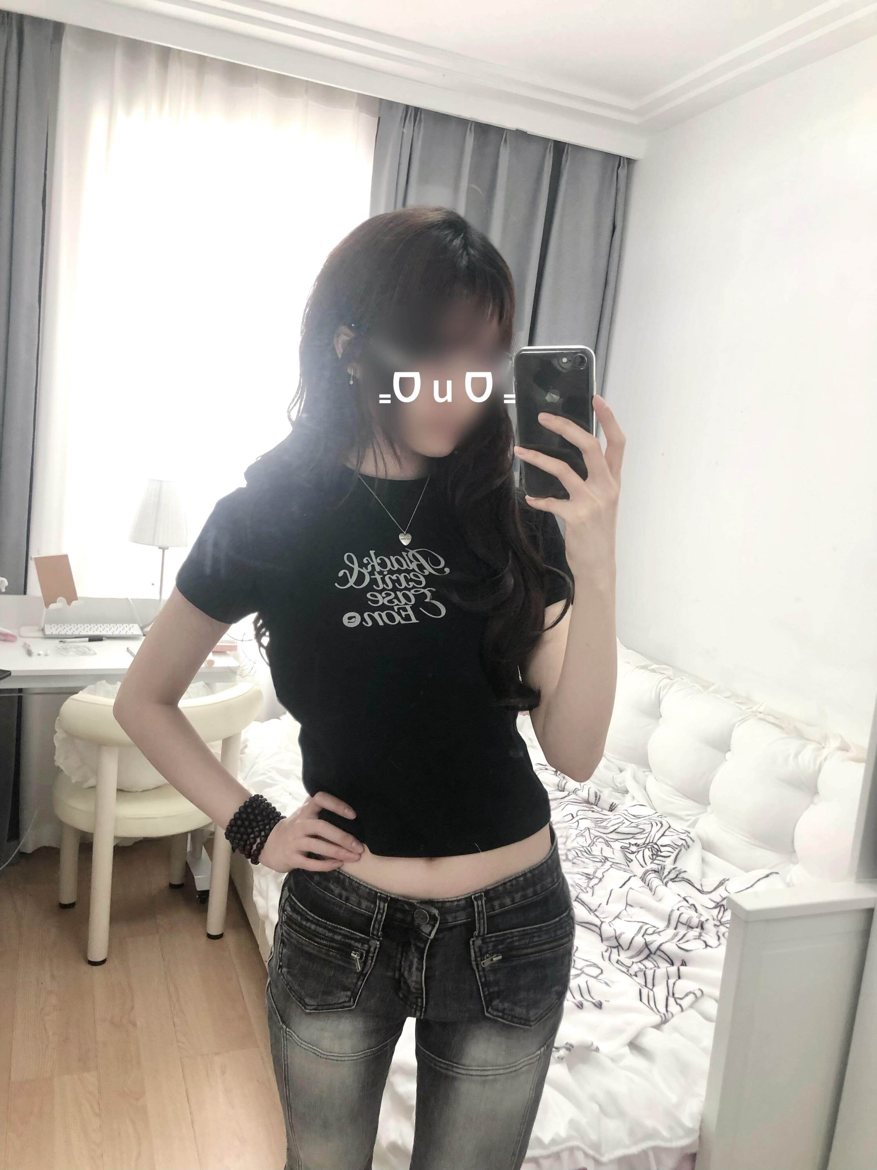 아메리칸 레트로 긍정적 인 어깨 라운드 넥 프린트 반팔 t