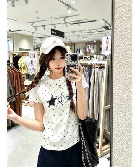 220 그램 40 빗질하다 92 면 8 암모니아 Lun 이후 패키지 칼라 몸매 가꾸기 슬림해 보이는 긍정적 인 어깨 반팔 티셔츠