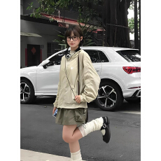 批发<b class='q'>户外</b>轻薄速干防紫外线防晒衣女2026夏季新款宽松休闲连帽薄款外套
