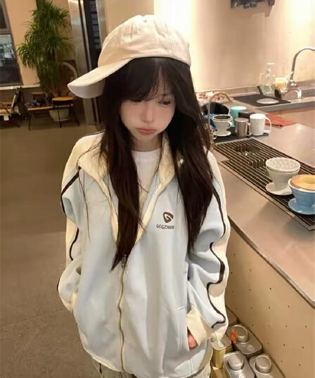 광저우 순수한 Mianhua 면 복합 얇은 스타일 털이 있는 프린트 루즈핏 후드티