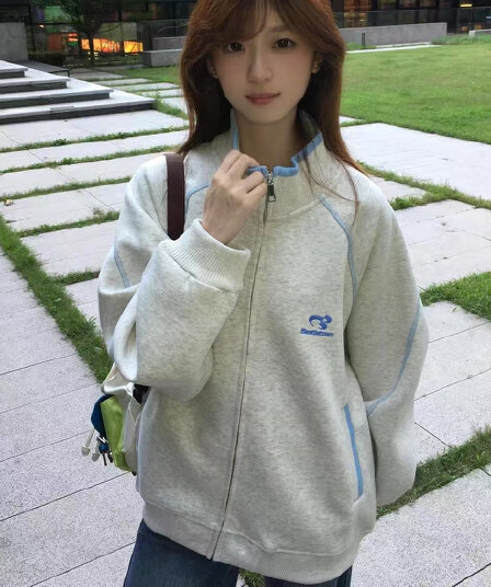 얇은 스타일 털이 있는 이후 패키지 기사 맞춤 리브 원본 자수 순수한 Mianhua 면 복합 후드티