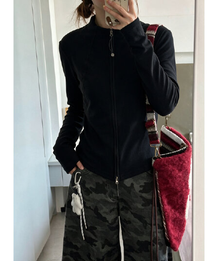광저우 리브 De 플러시 270 그램 1 1 가을 겨울 몸매 가꾸기 슬림해 보이는 보온 기본 셔츠 긴팔 티셔츠