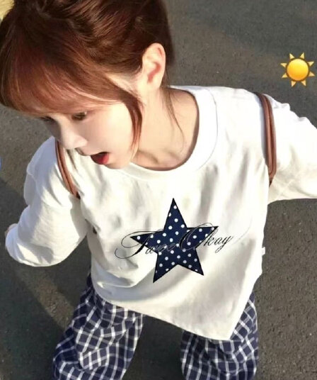 높은 품질 긴팔 티셔츠 21 순면 210 그램 이후 패키지 칼라 봄 가을 새로운 라운드 넥 맨위