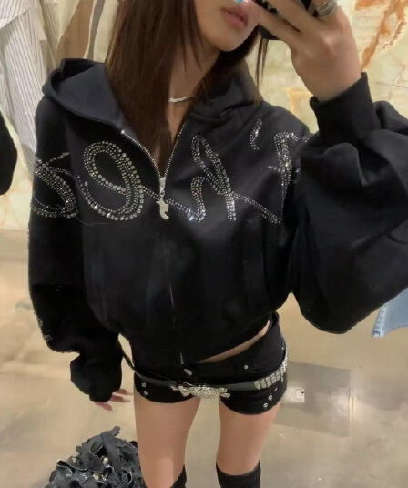 얇은 스타일 압력 훈련 백금 지퍼 이후 패키지 칼라 순수한 Mianhua 면 복합 후드티