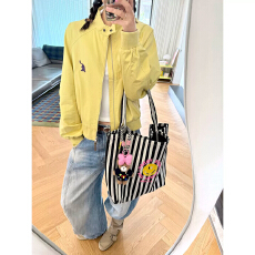 批发<b class='q'>韩国</b>chic外套女秋季工装短款棒球服外套