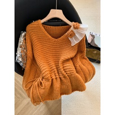 批发花朵针织毛衣搭<b class='q'>短裙</b>秋冬<b class='q'>新款</b>温柔风小个子超好看小香风漂亮套装女