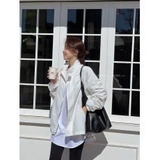 批发2026春夏新款韩国防晒空调衫百搭薄款<b class='q'>休闲</b>宽松<b class='q'>夹克</b>外套女长袖风衣