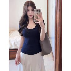 批发40支棉1*1奥代尔220克纯欲性感辣妹短袖T恤女别致<b class='q'>上衣</b>