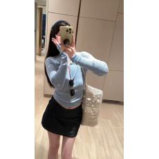 批发2026早春新款韩版Polo领设计感<b class='q'>修身</b>显瘦薄款针织衫上衣女半裙套<b class='q'>装</b>