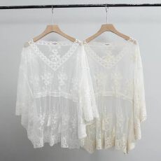 批发上衣<b class='q'>长袖</b>蕾丝薄款夏季百搭