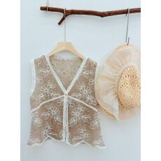 批发上衣镂空百搭时尚款<b class='q'>夏</b>季百搭