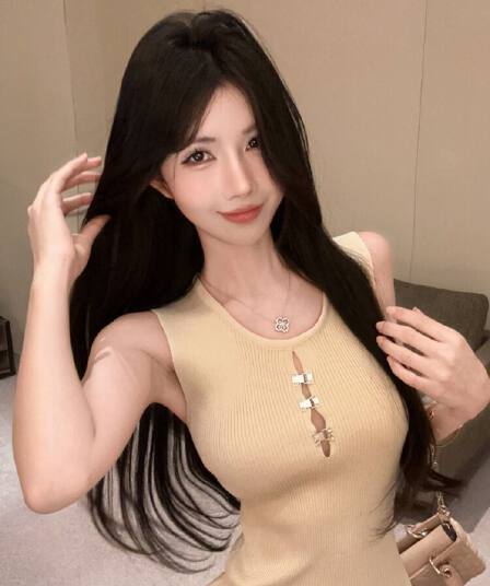 한국 품격 명문 여성 홍콩 스타일 레트로 홀로우 아웃 작은 심장 기계 얼음 실크 드레스 순수한 욕망 나이트 클럽 달콤한 매운맛 바람 타이트 스커트