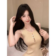 批发韩国气质名媛港式复古镂空小心机冰丝<b class='q'>连衣裙</b>纯欲<b class='q'>夜店</b>甜辣风包臀裙