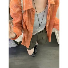 批发2026今年流行爆款多巴胺格子衬衫女夏季薄款长袖<b class='q'>翻领</b>防晒外搭上衣