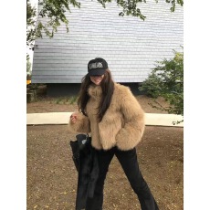 批发we are小崔韩国<b class='q'>东大门</b><b class='q'>代购</b>冬季新款气质百搭蓬松皮草外套