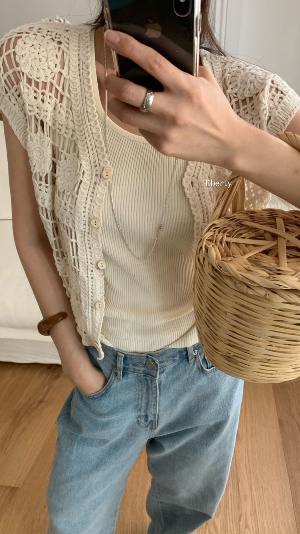 한 부서 높은 품질 면사 다용도 레트로 스타일 홀로우 아웃 자수 작은 셔츠