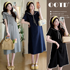 批发实拍 2026夏季新款时尚针织披肩连衣裙温柔气质百搭显瘦孕妇长裙