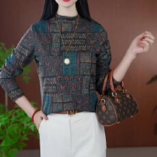 批发奥绒秋冬新款高端半高领小衫保暖套头时髦<b class='q'>长袖</b>上衣打底衫