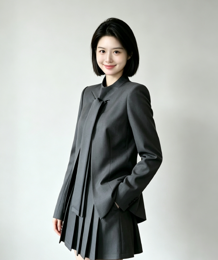 2026 새로운 샤오홍 예약하기 추천 정장 여성 코트 고급 블레이저 10 미니 스커트
