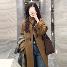 批发韩系呢子大衣女2025秋冬季新款毛呢外套小个子<b class='q'>赫本</b><b class='q'>风</b>高级感正流行