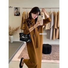 批发针时尚针织连衣裙