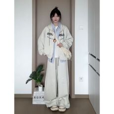 批发*原版面料/原版做工*时尚休闲运动服套装<b class='q'>女</b><b class='q'>卫衣</b>阔腿裤学生<b class='q'>两件套</b>