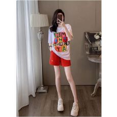 批发网红时尚运动套<b class='q'>装</b>女夏季短袖短<b class='q'>裤</b><b class='q'>韩版</b>宽松显瘦洋气减龄休闲两件套