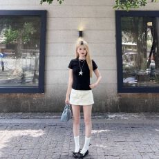 批发甜美减龄休闲<b class='q'>运动</b>套装女ins夏季气质显瘦韩希学生短袖短裤两件套