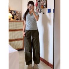 批发韩系ootd<b class='q'>运动服</b>套装女夏季学生<b class='q'>宽松</b>短袖阔腿长裤时尚两件套跑步潮