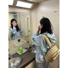 批发韩系氛围感搭配运动套装女秋装开衫外衣<b class='q'>长裤</b>显高显瘦高级感两件套