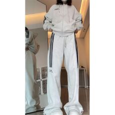 批发慵懒休闲运动套<b class='q'>装</b>女学生春秋灰色宽松大码连帽卫衣卫<b class='q'>裤</b>显瘦两件套