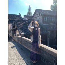 批发高级设计感<b class='q'>镂空</b>针织开衫长袖毛衣秋季气质鱼尾吊带连衣裙女两件套