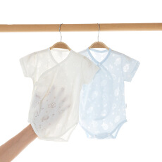 批发包屁衣短袖<b class='q'>婴儿</b>夏季薄款三角哈衣新生儿衣服连体宝宝<b class='q'>睡衣</b>透气夏装