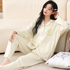 批发10A抗菌弹力纯棉月子服春秋孕妇睡衣哺乳服<b class='q'>夏</b>孕期产后可调节家居