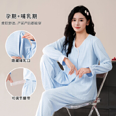 批发新款秋冬磨毛270克加厚<b class='q'>孕妇</b><b class='q'>家居服</b>套装女士加厚<b class='q'>睡衣</b>套装月子服