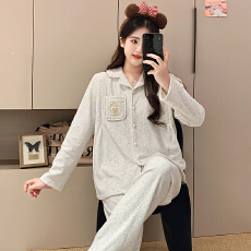 批发冬季保暖海岛绒<b class='q'>孕妇</b><b class='q'>睡衣</b>女哺乳喂奶月子服家居服套装