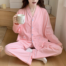 批发新款6040针织孕妇月子服孕产妇秋冬产后哺乳睡衣吸汗透气可外穿