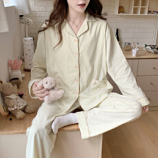 批发新款6040针织孕妇月子服孕产妇秋冬产后哺乳睡衣吸汗透气可外穿