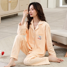 批发春秋新款200克纯棉女长袖月子服<b class='q'>孕妇</b><b class='q'>产后</b><b class='q'>哺乳</b><b class='q'>家居服</b>套装