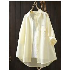 批发时尚休闲纯棉短袖衬衫女夏季2026年新款宽松衬衣<b class='q'>开衫</b>薄外套上衣女