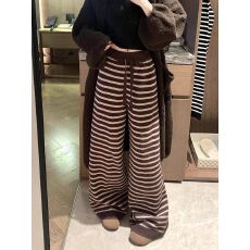 批发【原版布料】秋冬高腰<b class='q'>阔腿裤</b>宽松慵懒松弛感显瘦拖地裤