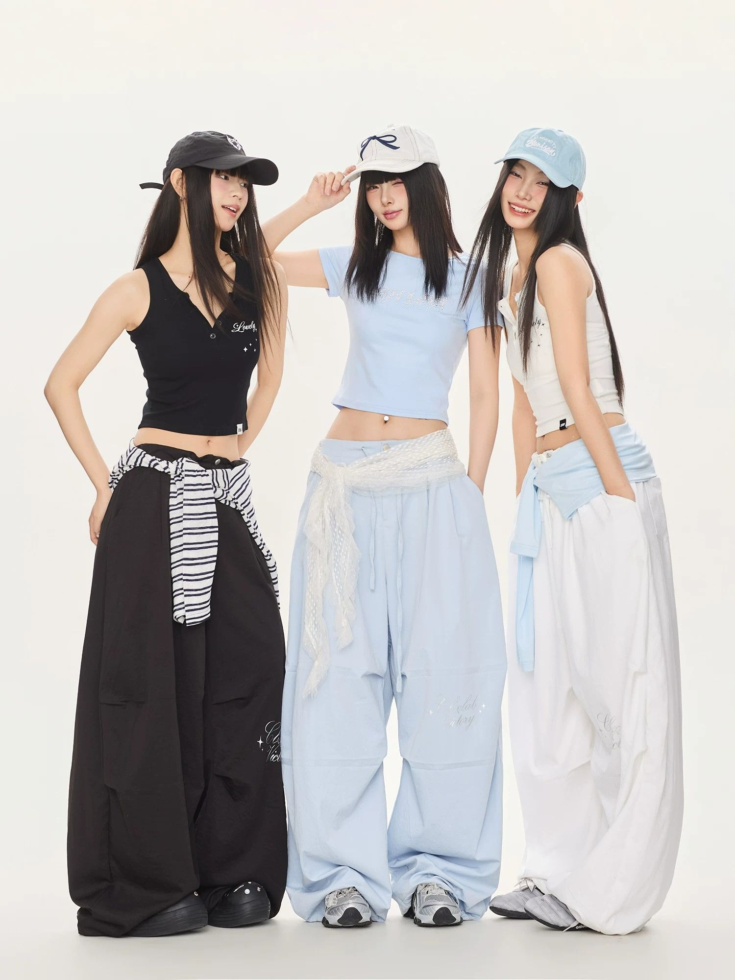 긴 바지 모래 워시 모방 면 슬랙스 머리 하프 밴딩 여름 야마모토 바지 춤추기 운동 바지 핫걸 캐주얼 바지 여성